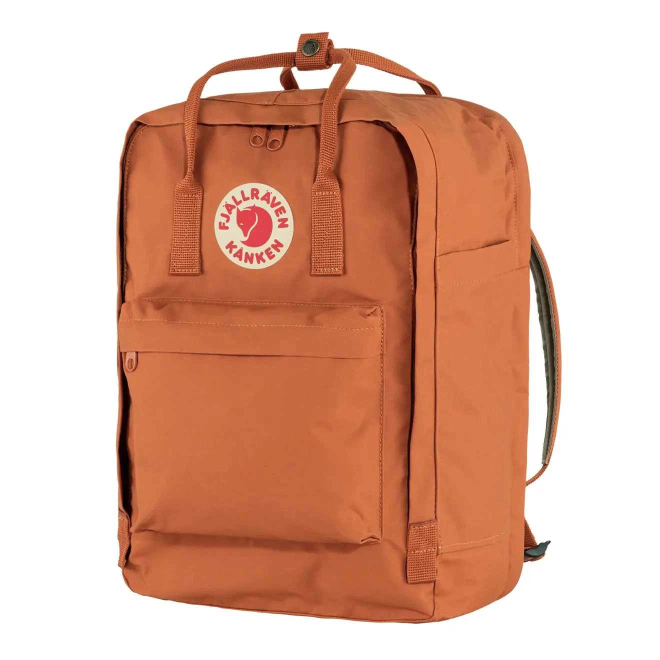 Fjallraven Kanken Laptop 17 Terracotta Brown 3 Fjallraven Kanken Laptop 17 Terracotta Brown - Image 3