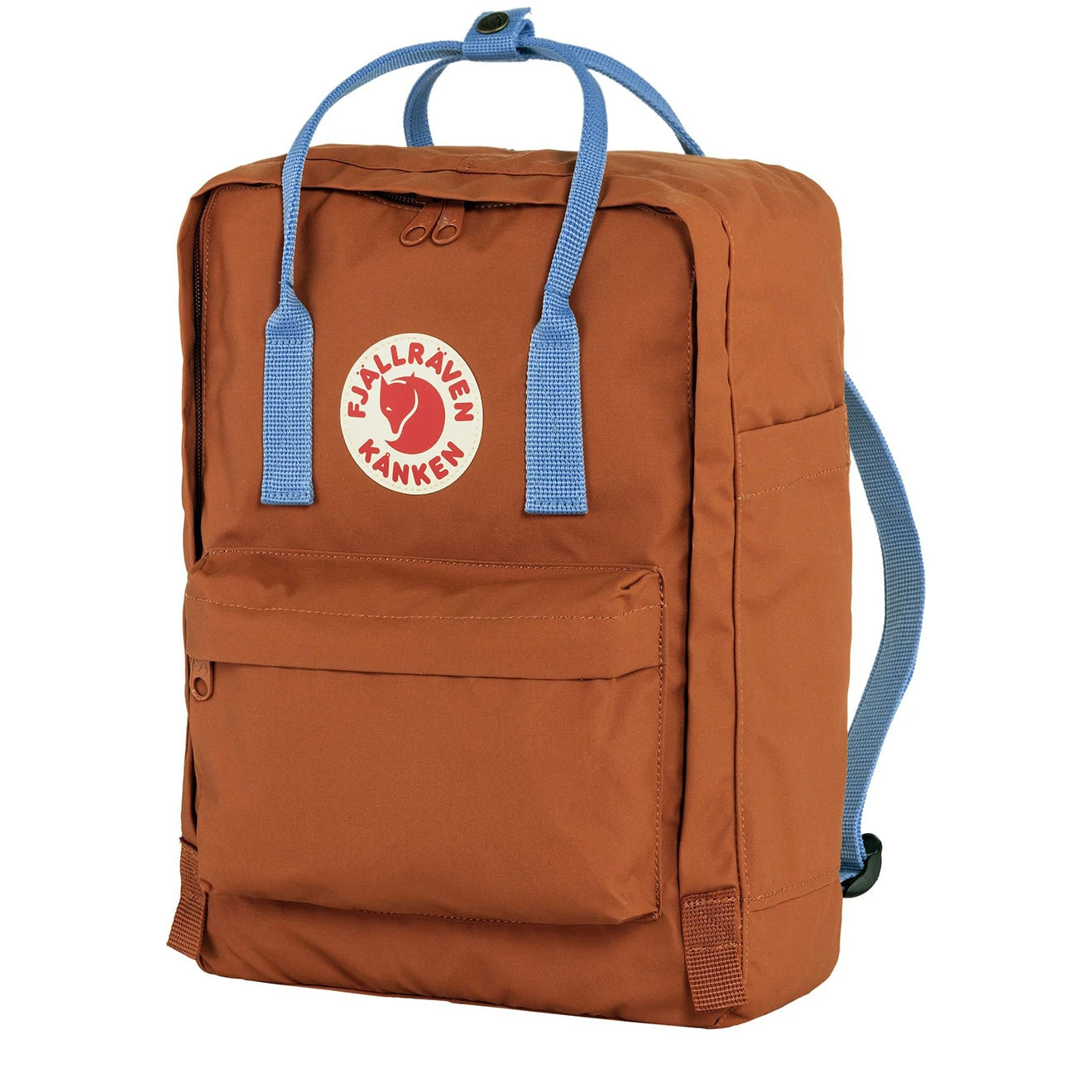 Fjallraven Kanken Classic Backpack Terracotta Brown / Ultramarine 3 Fjallraven Kanken Classic Backpack Terracotta Brown / Ultramarine - Image 3