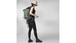 Fjallraven Abisko Hike Foldsack Backpack -Fjallraven Backpacks Sales opplanet fjallraven abisko hike foldsack backpack patina green one size f27222 614 one size av 4
