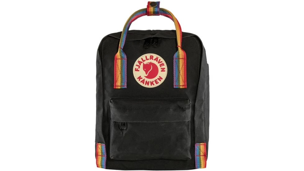 Fjallraven Kanken Rainbow Mini Backpack 2 Fjallraven Kanken Rainbow Mini Backpack - Image 2